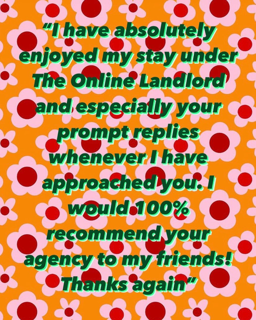 We had to share this lovely feedback from one of our tenants! 🙌🏼🙌🏼 
#topservice #lettingagent